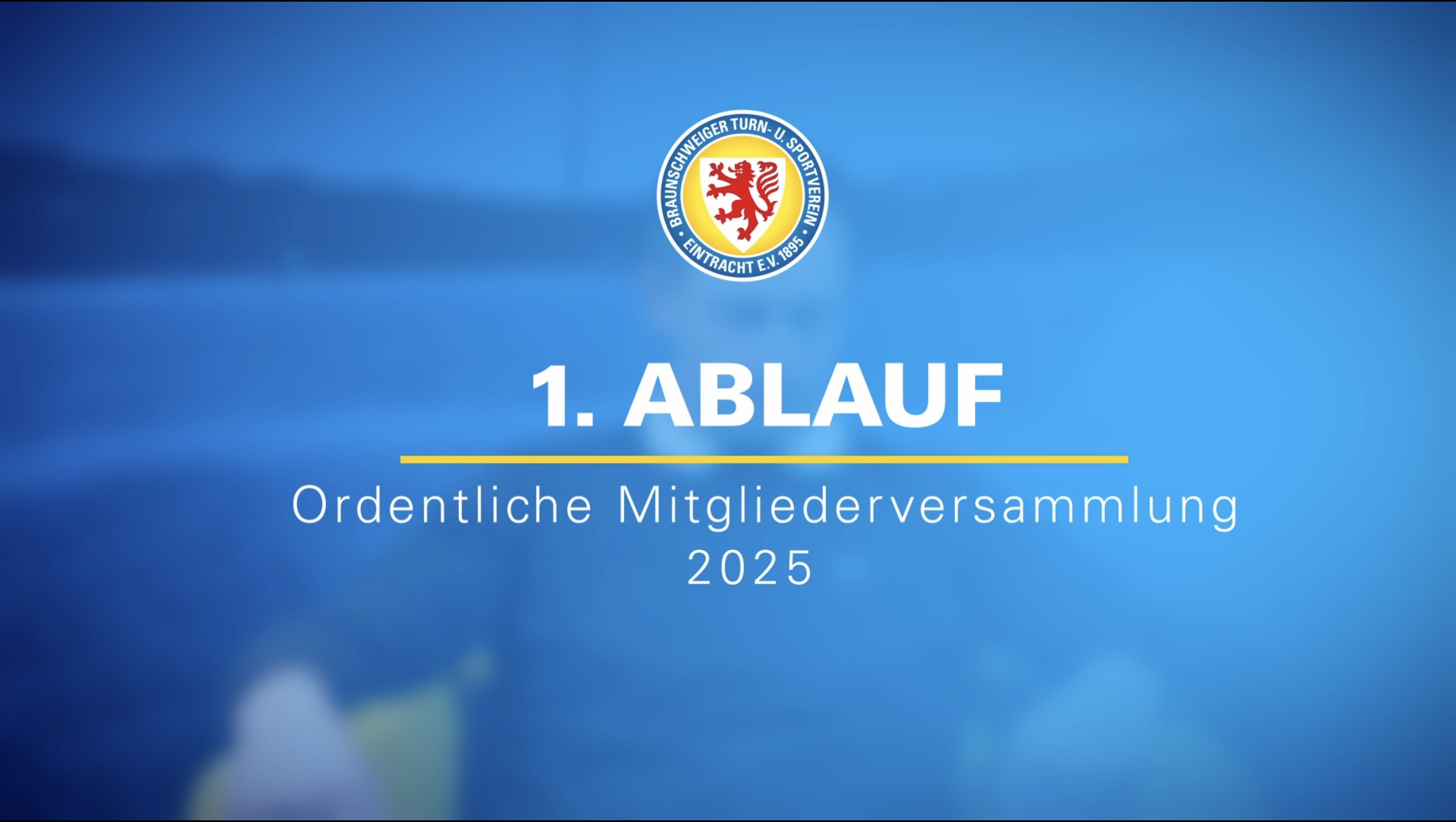1. Ablauf Mitgliederversammlung 2025