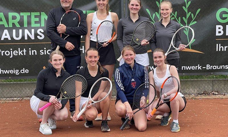 Eintrachts Tennis-Damen.